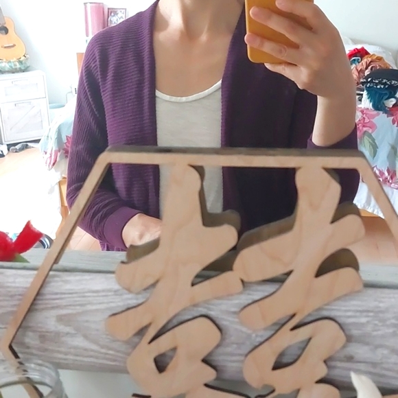 Express Textured Drop Shoulder Open Cover-up - Picture 2 of 14